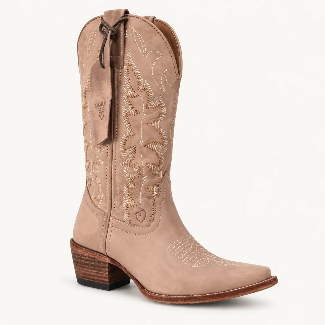 Bota Country Feminina Western Bordada – Estilo, Elegância e Autenticidade — miniatura 4