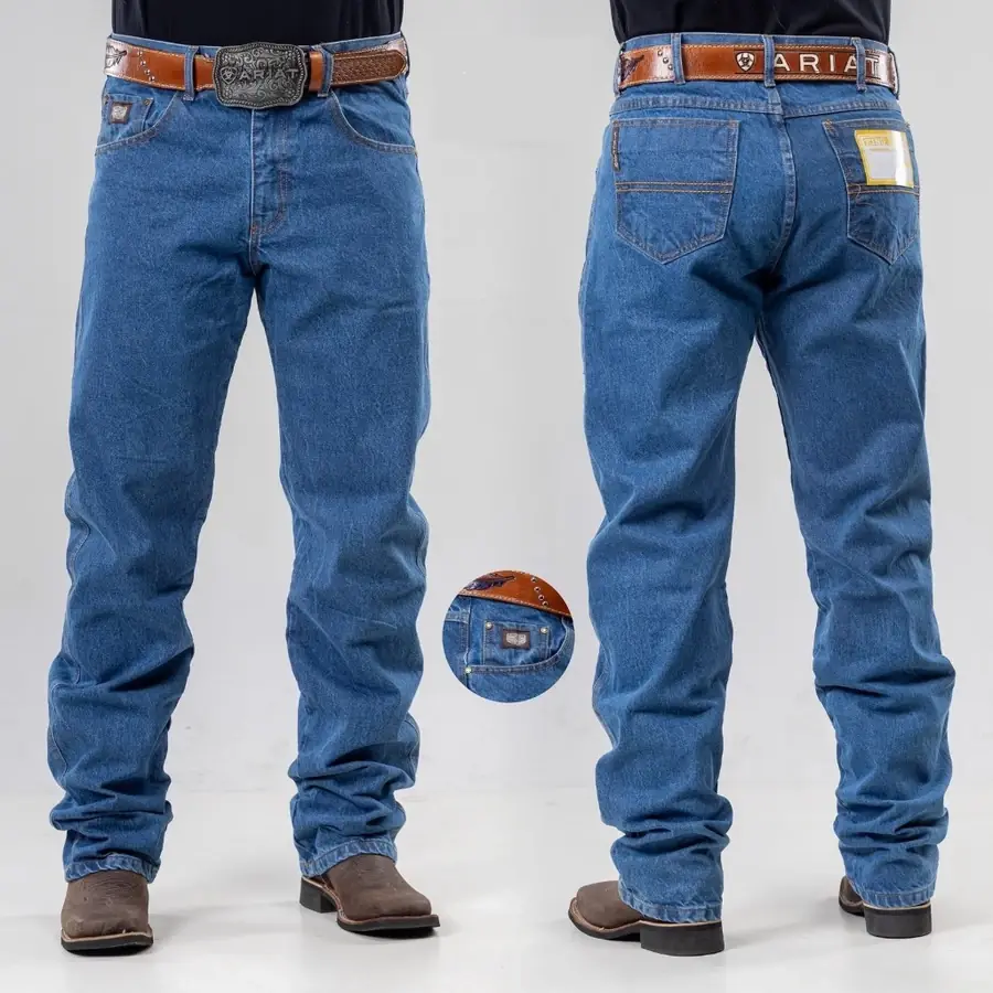 Calça Country Masculina Jeans Super Resistente e Confortável